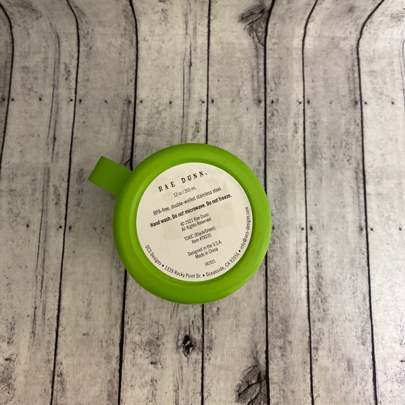 * RARE GREEN RAE DUNN HALLOWEEN TOXIC MUG - Picture 5 of 5